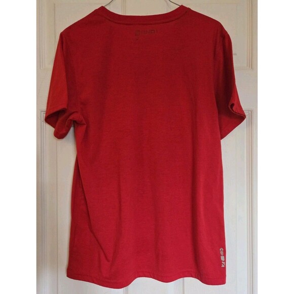 And1 Basketball Cut Above Boys XXL 2X Short Sleeve T Shirt Top Red Sports Hoop - Picture 4 of 5